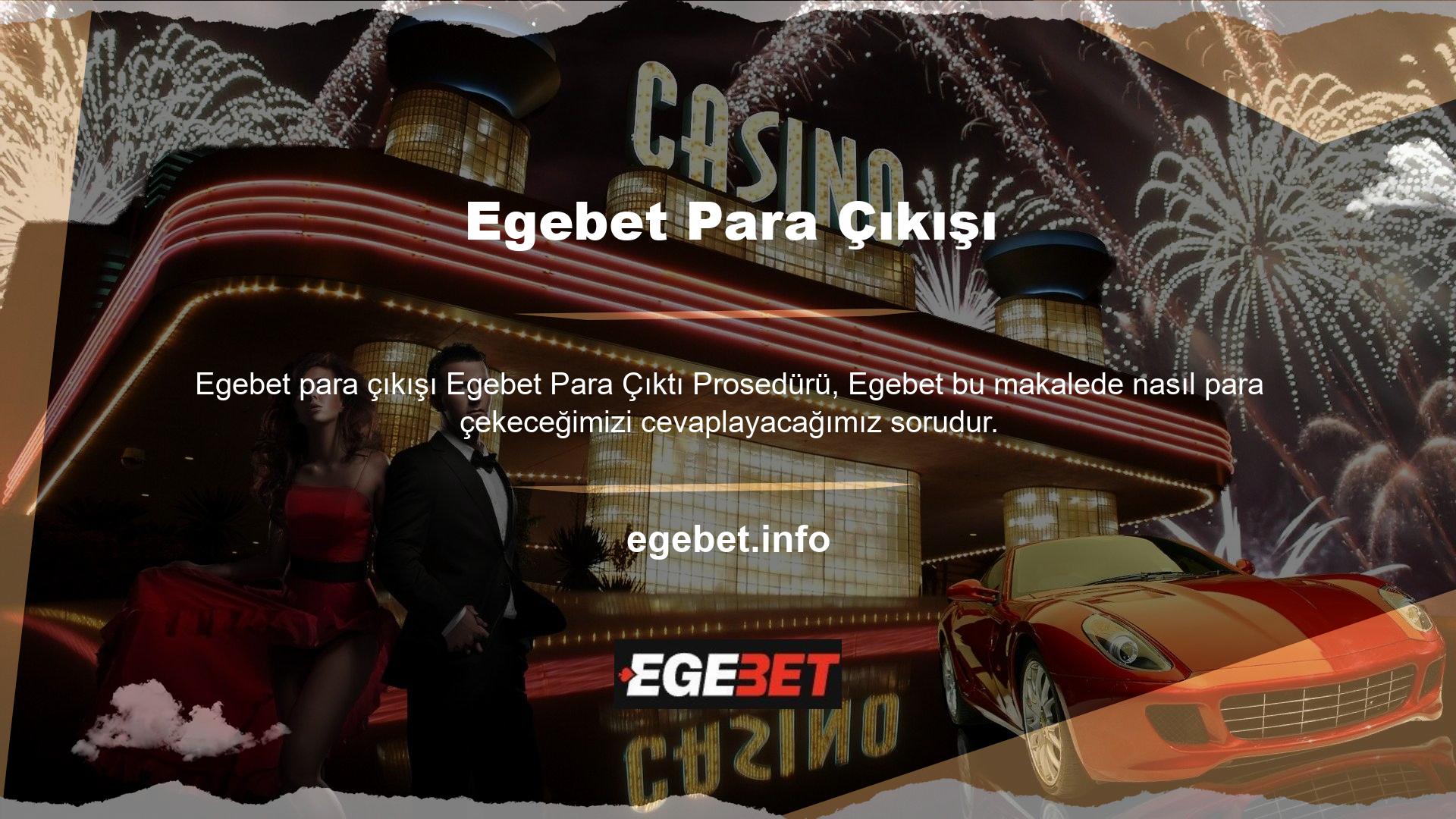 Tahminlerinizin kapalı olduğunu fark ederseniz, Egebet para çekme sistemi, bahislerinizi gözden geçirmek ve paranızı geri çekip çekmeyeceğinize karar vermek için go-to aracı olacaktır